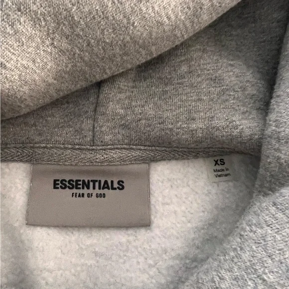 WORN ONCE ESSENTIALS HOODIE - Picture 2 of 2